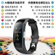 High-precision blood pressure, heart rate, pulse, oxygen saturation, body temperature, smart bracelet, electrocardiogram, heart alarm, remote health monitor, multi-function sports for men and women, ADZ watch for the elderly, classic black [blood pressure, heart rate, ECG monitoring + IP67 waterproof]