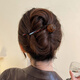 Chimera (CHIMERA) 2 pieces of high-end twist hairpins, versatile one-word grabber hairpins, hairpins for the back of the head, a girl's birthday gift
