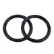 Jinchao rubber sealing ring o-ring o-shaped rubber ring nitrile oil seal sealing ring waterproof and high temperature resistant gasket collection 20*1.9 (20 pieces)