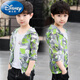 Disney (Disney) Boys' Sun Protection Thin Jackets Summer Clothes 2025 New Children's Spring and Autumn Children's Clothing Medium and Large Children's Casual Western Style Tops Green Size 110 Recommended Height 100cm