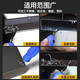 Qiyue scraper trimming knife deburring scraper chamfering device titanium-plated hardened edge trimming knife inner hole chamfering copper aluminum steel plastic chamfering scraper multi-functional waste edge removal tool handle BS1010 high-quality version 10 pieces in box