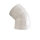 Weixing PVC drainage pipe sewage pipe 45 degree elbow DN75 customization