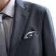 Angel Bird Wool Suit (Single Top) Business Men's Suit Textured Slim Fit Jacket KEBB241013 Gray 48A
