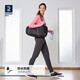 Decathlon large capacity handbag adult storage bag fitness travel bag classic black 1446242