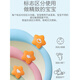 Chuangjingyi selects 3-pack of children's butt-wash basins. Newborn baby washbasins. Newborn children's supplies for washing buttocks. PP household baby (Yunduo) 2-packs - Sakura powder + Matcha green.