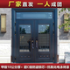 维诺亚别墅大门锌合金豪华农村家用双开大门防盗堂屋进户门入户门新款 别墅大门J001 不要乱拍按平方算价格