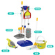 Mama und Papa Kinder Reinigungswerkzeug Set Mop Housekeeping Reinigung Mop Haushalt Baby Spielzeuggirl Geschenk