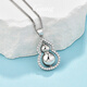 GsunG platinum pendant for women PT950 new rotating gourd moissanite platinum pendant rotating necklace pendant fashion price by gram, please contact customer service before bidding for gold price