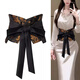 Purple Heart Bamboo New Chinese Style Retro Chinese Style Waist Belt Tunic Women's Wide Belt Decoration Dress with Skirt Hanfu Ethnic Style Black Gold