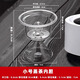 Honghu glass kettle lid teapot with lid teapot lid single lid accessories tea leakage tea filter teapot liner steaming tea liner 500ml teapot glass lid