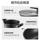SUPOR Maifan stone color non-stick cookware set, wok, frying pan and soup pot three-piece set for household oil-free kitchen utensils, wok + frying pan + soup pot