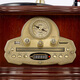 BOHLINJA European retro gramophone large speaker vinyl record player retro multi-functional Bluetooth audio radio U disk playback home living room decoration 013C single host (light walnut color)