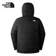 The North Face北面羽绒服男户外保暖550蓬鹅绒外套88R4 黑色/4H0 XXL