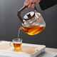 Mesni steaming integrated teapot glass tea brewing teapot steaming teapot lifting beam teapot Kung Fu tea set