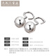 Tianchenghui Jintong PT999 light pearl round bead earrings, platinum earrings, platinum glossy ear hooks Tianchenghui Jintong light pearl earrings L size 1.88g (diameter 5.5mm)