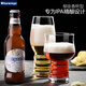 WINEWINGS craft beer cup large household IPA special beer cup transparent glass large capacity draft beer cup internet celebrity creative wine cup 500ml beer cup high style