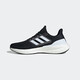 Adidas (adidas) zapatos oficiales para hombres y mujeres, zapatos deportivos nuevos de primavera, zapatos para correr con amortiguación ligera y transpirable de malla Pure Boost IF4839/blanco y negro/malla transpirable 41 (longitud interior 255 mm)