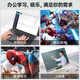 Brand new tablet computer 24+2TB large memory full Netcom 5G online classes office games Snapdragon 888 smartphone top version Dream Blue丨original leather case 24+2TB 5G full Netcom+free trial