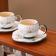 Zhengye new Chinese style ceramic water set high-end living room teapot teacup tea set complete set housewarming moving gift
