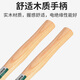 Power Action Rubber Hammer Rubber Hammer Tile Artifact Tool for Floor Tile Knocking Rubber Hammer Solid Rubber Hammer Leather Hammer White Wooden Handle Rubber Hammer Type 900