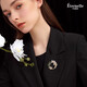 Eternelle French eternal original design brooch women's design compact collar pin brooch cardigan button corsage new style