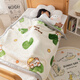Langsha (langsha) Raschel nap blanket, nap blanket, winter thickened and velvet warm children's single quilt nap blanket, loving cute baby, double thickened, quick heating and warm, 100x120cm, weighs about 1.5Jin, Jin is equal to 0.5kg