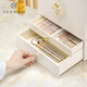 VLANDO2025 new style birthday gift for girlfriend cosmetics storage large capacity skin care products with mirror high-end