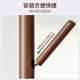 Jiuqiangu floor-standing coat rack beech solid wood coat rack bedroom living room office coat rack clothes rack simple vertical rack