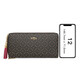 Goldlion Women's Wallet Women's Retro Print Zipper Clutch Gift Box Birthday Gift