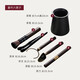 YIHUTEA Ebony Tea Ceremony Six Gentlemen Set Tea Spatula Ceramic Kung Fu Tea Set Accessories Tea Table Tea Making Tools Tea Clamp Spoon Knife Lighthouse Six Gentlemen Tea Ceremony