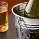 CLITON stainless steel creative ice bucket with handle red wine beer champagne ice cube bucket champagne bucket bar ktv curling