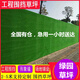 Engineering fence lawn cloth artificial simulated fake turf paving green mesh plastic carpet outdoor decoration green wall 2.0 mesh extra dense adhesive three-color grass 2 meters x 25 meters