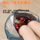 JCZS German quality foot bath bucket, foot bath basin, knee-high folding foot bath bag, convenient constant temperature winter heightened fumigation bucket, household foot bath bag insulation bucket, three-in-one knee protector - olive green storage bag + foot bath bag