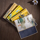 Baipinliang high-end new Chinese style super absorbent tea towel, ancient painting, Zen tea mat, velvet tea cloth, Kung Fu tea table gift box, 4 pieces in gift box (picture style shipped) No Specifications