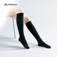Phiten Japan's original elastic leg pressure-sensitive knee vein unisex varicose shaping compression calf socks round head 1 pair L L (25-27cm)