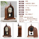 Seiko Japanese Seiko clock European-style solid wood living room bedroom floor clock hourly hour music time table clock table clock