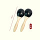 
Net Tong Qibei Music Class Rhythm Performance Wooden Kindergarten Orff Strike Small Musical Instrument Painting Teaching Aids Student Set Log Rhythm Sticks 1 pair