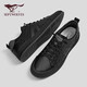SEPTWOLVES official men's shoes new sneakers business men's shoes men's white shoes casual shoes W8343430083 black 40