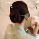 Yinmi (ENRMIIV) new Chinese style hairpin for women, high-end tassel step-shape hairpin, daily hairpin, ancient style Hanfu hairpin, headdress 44# rose tassel