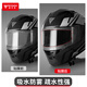 MOTOWOLF motorcycle helmet anti-fog sticker high-definition transparent lens sticker full-face helmet sticker universal helmet film