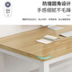 Yuningyuan Computer Desk Desktop Home Simple Bedroom Long Table Student Writing Study Desk Desk Table Office Large Table Reinforcement Upgrade-Black Frame Gray Oak-80*50 High 74