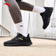 Anta Sports Shoes Мужская обувь летняя сетчатая кроссовка для дышащей кроссовки Мужская легкая мягкая подошва для повседневной туфли Официальный сайт Флагман [Думаю, вам нравится] черный/литой серый 5530-1 41 (мужчина)