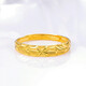 Safir gold ring live female ring full of baby's breath gold 999.9 as a gift for your girlfriend, about 2.35-2.45 grams
