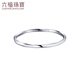 Lukfook Jewelry Platinum Bracelet Platinum 950 Glossy Möbius Band Bracelet Price 56mm - Approximately 10.77 grams