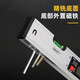 Deli Digital Level High-precision Electronic Balance Angle Strong Magnetic Woodworking Home Inspection Tool Slope Measurer with Blister 400mm Digital Level DL293400