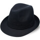 Woodpecker Brand Top Hat Men Middle-aged and Elderly Spring and Autumn British Siren Hat Middle-aged Gentleman Hat Summer Black Small Top Hat Men's Top Hat 1648 Four Seasons Top Hat, Navy Blue 58CM (size, generally suitable for adults)
