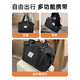 Lohas Travel Bag Women's Large Capacity Fitness Portable Hanging Suitcase Setable Trolley Short-distance Outing Storage Bag Women