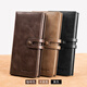 Kou Liuhou Wallet Men's Long New Clutch Bag First Layer Pure Cow Card Bag All-in-One Men's Wallet Wallet Real Texture PU-Brown