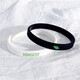 European and American original trendy brand agate bracelet sports boys LIVE FIT versatile simple girl retro personality bracelet silicone black bracelet
