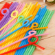 Yekee disposable changeable straws tableware hygienic art straws 50 pieces Y-9913